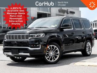 New 2023 Jeep Grand Wagoneer Series II 4x4 Twin Turbo Massage Seats Pass Display for sale in Thornhill, ON