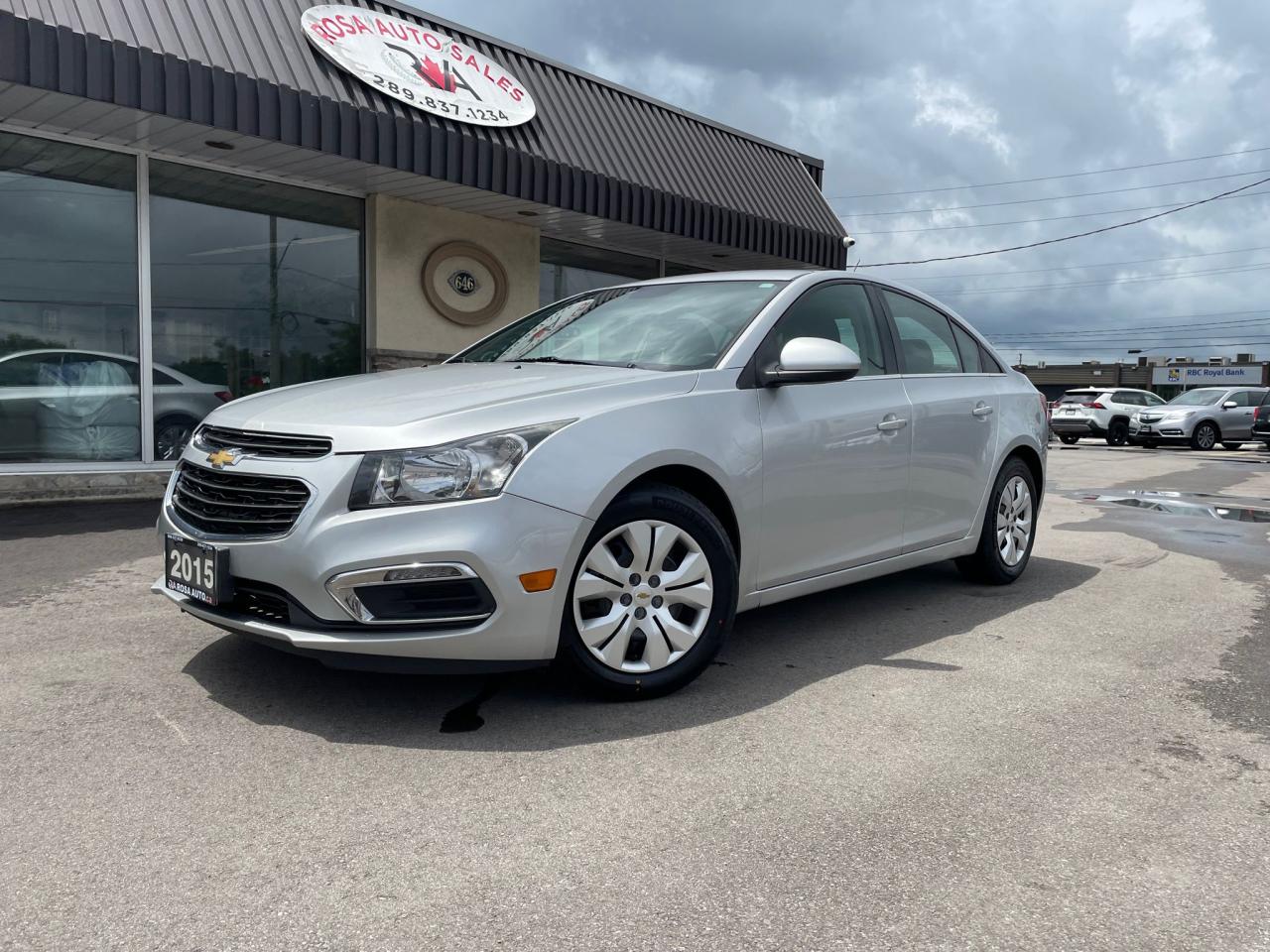 Used 2015 Chevrolet Cruze AUTO 4DR  NO ACCIDENT NEW TIRES BLE TOOTH CAMERA for sale in Oakville, ON