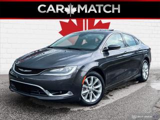 2016 Chrysler 200 200C / PANO ROOF / LEATHER / NO ACCIDENTS - Photo #1