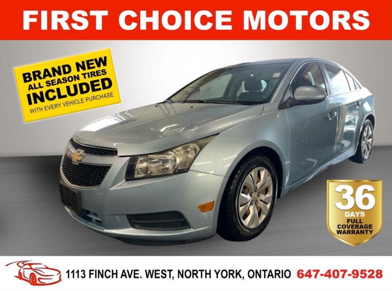 Used 2012 Chevrolet Cruze LT ~AUTOMATIC, FULLY CERTIFIED WITH WARRANTY!!!~ for sale in North York, ON