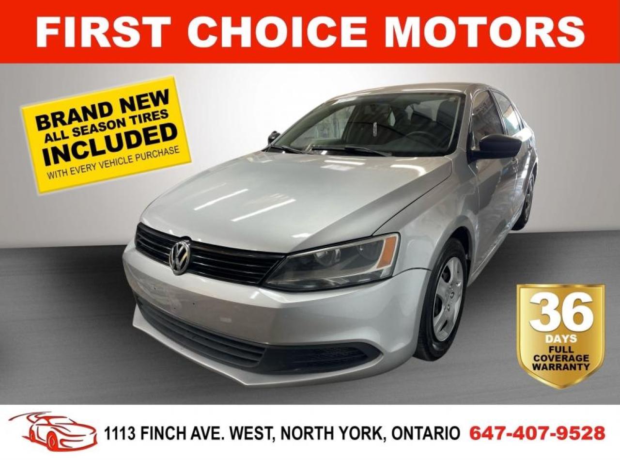 Used 2013 Volkswagen Jetta TRENDLINE ~AUTOMATIC, FULLY CERTIFIED WITH WARRANT for sale in North York, ON
