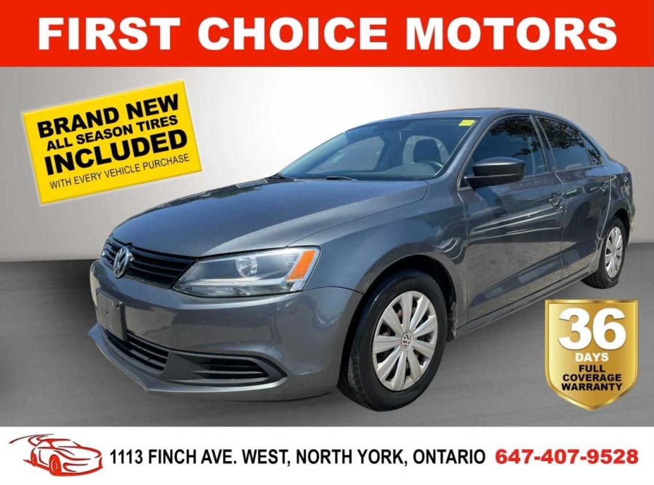 Used 2013 Volkswagen Jetta TRENDLINE ~AUTOMATIC, FULLY CERTIFIED WITH WARRANT for sale in North York, ON
