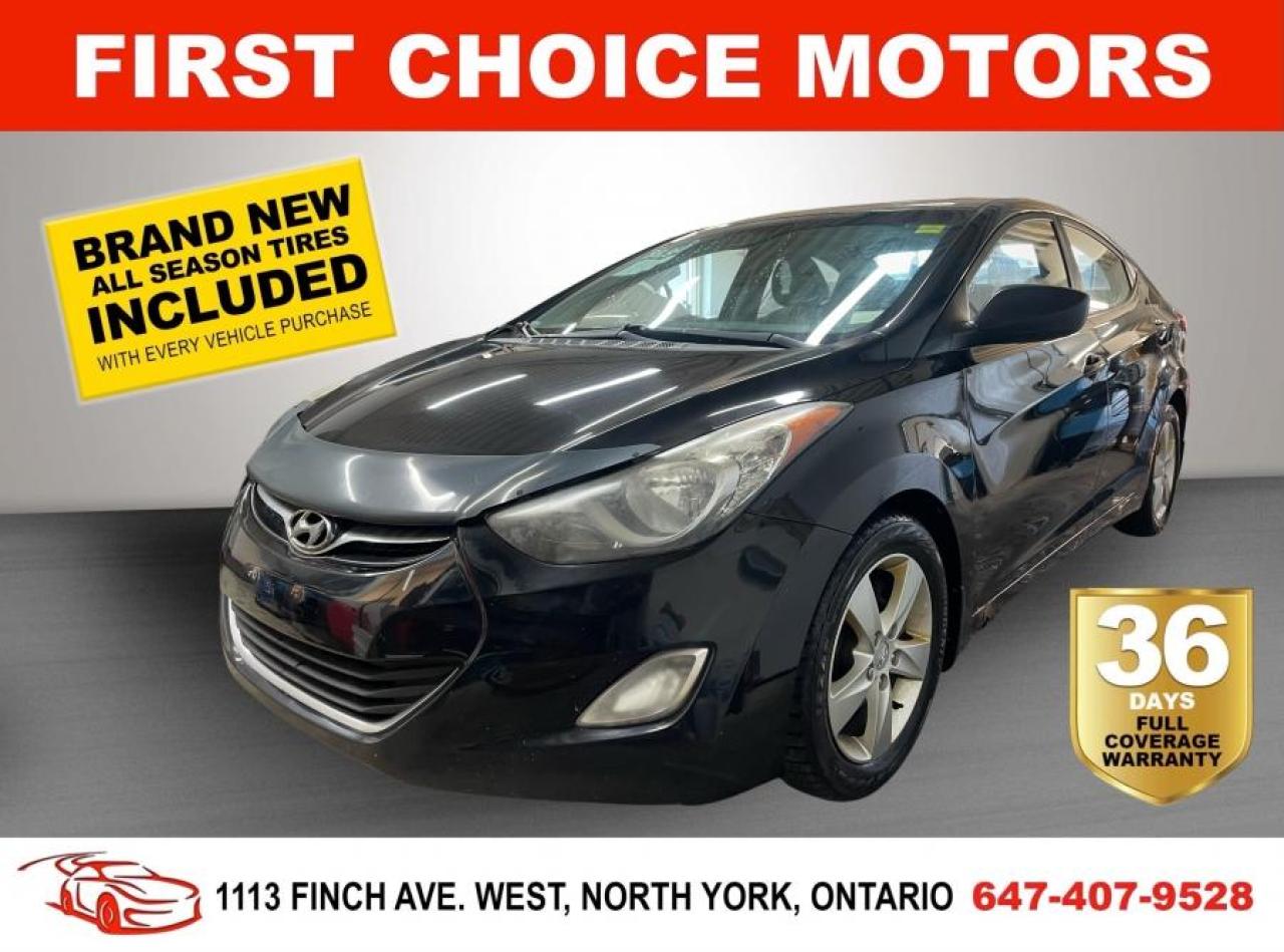 Used 2012 Hyundai Elantra GLS ~AUTOMATIC, FULLY CERTIFIED WITH WARRANTY!!!~ for sale in North York, ON
