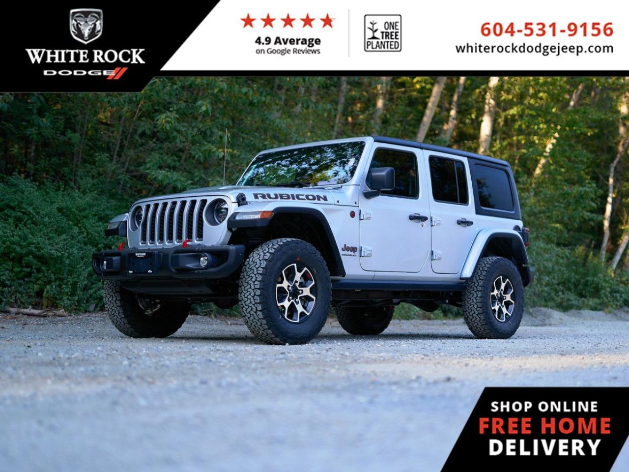 Used 2023 Jeep Wrangler Unlimited Rubicon  -  Navigation for sale in Surrey, BC