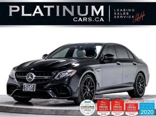 Used 2020 Mercedes-Benz E-Class AMG E63S, 603HP, NIGHT PKG, DISTRONIC PLUS, NAV for sale in Toronto, ON