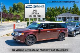 Used 2010 Ford Flex Limited AWD w/EcoBoost, Paddle Shift, Pano Sunroof, Loaded for sale in Surrey, BC