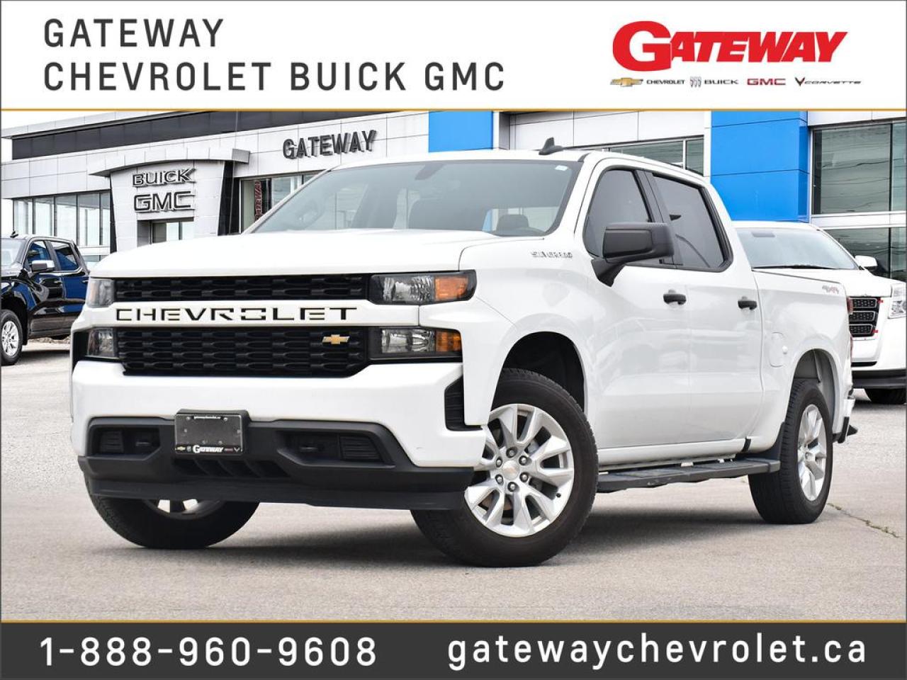 Used 2022 Chevrolet Silverado 1500 LTD Custom / 4X4 / LOW KM'S / CREW CAB / for sale in Brampton, ON