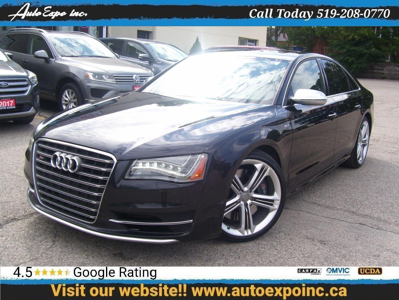 2013 Audi S8 S8T,AWD,Fully Loaded,Nav,520 HP,Black on Black, - Photo #1