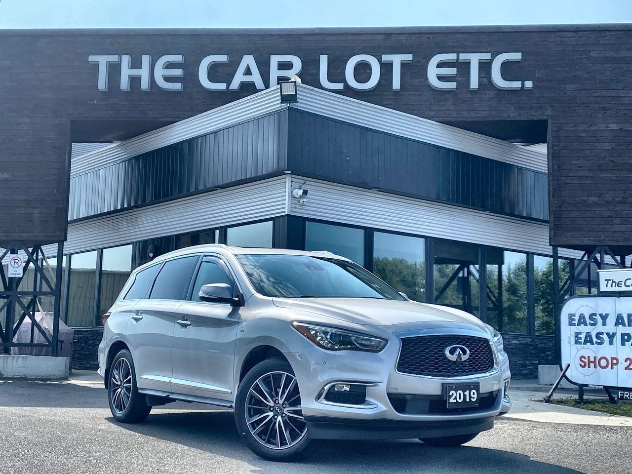 Used 2019 Infiniti QX60 Pure SIRIUS XM, VOICE CONTROL, HEATED LEATHER SEATS, DUAL SUNROOF, BACK UP CAM!! for sale in Sudbury, ON