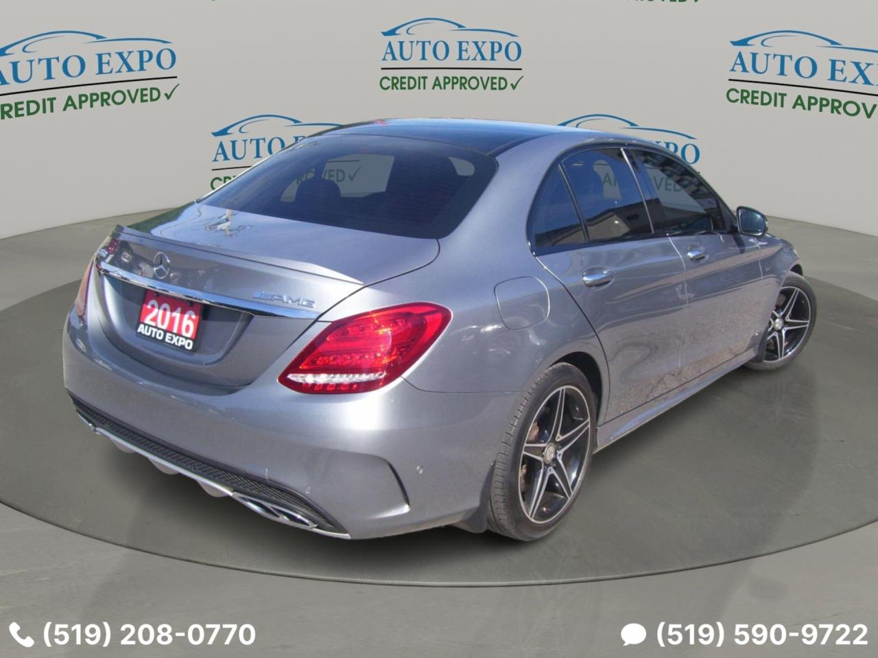 2016 Mercedes-Benz C-Class C450 AMG,AWD,3L,Backup Camera,Bluetooth,Certified - Photo #5