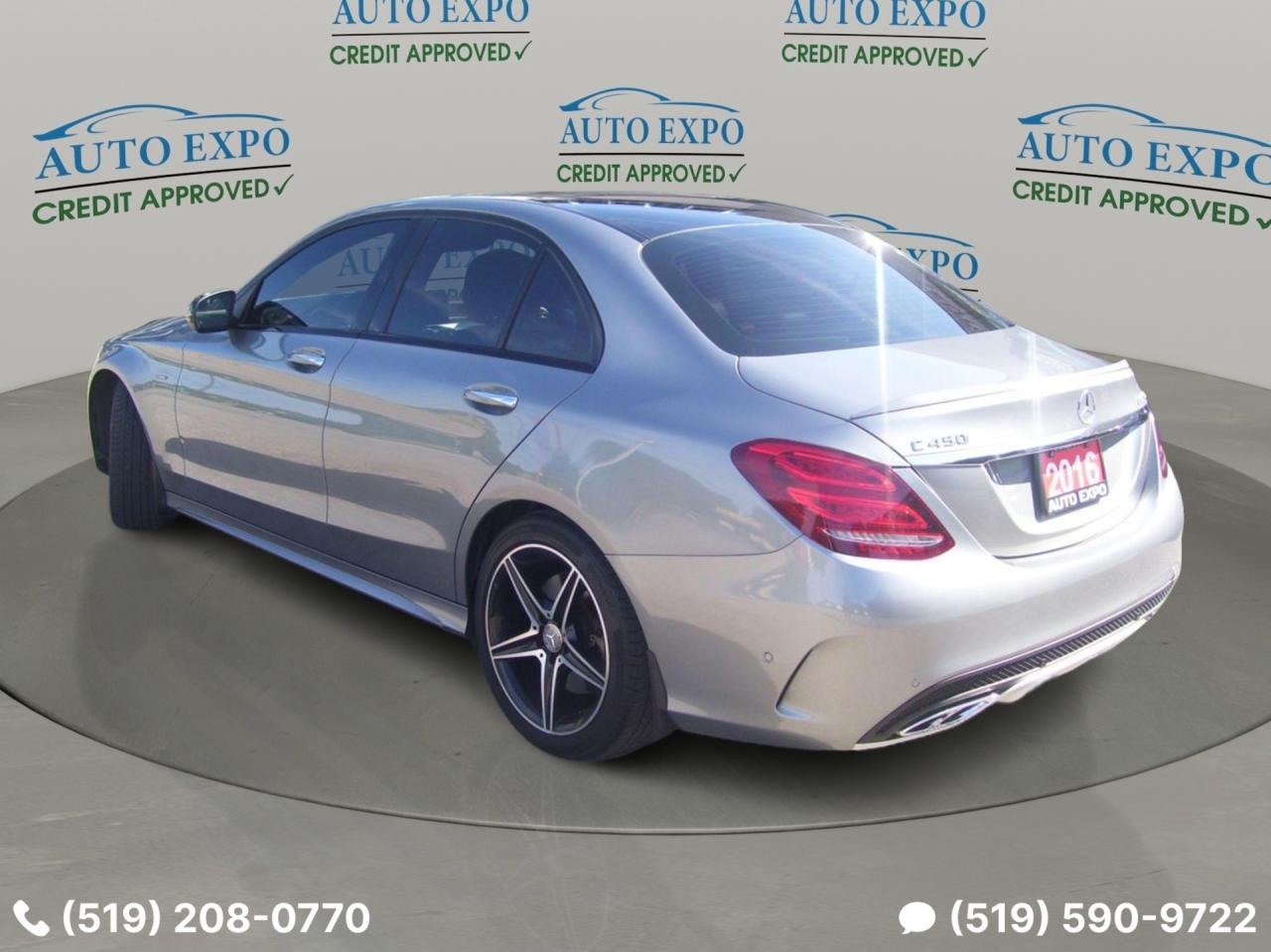 2016 Mercedes-Benz C-Class C450 AMG,AWD,3L,Backup Camera,Bluetooth,Certified - Photo #3