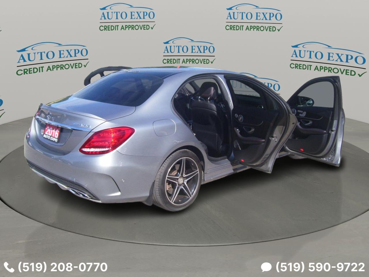 2016 Mercedes-Benz C-Class C450 AMG,AWD,3L,Backup Camera,Bluetooth,Certified - Photo #30