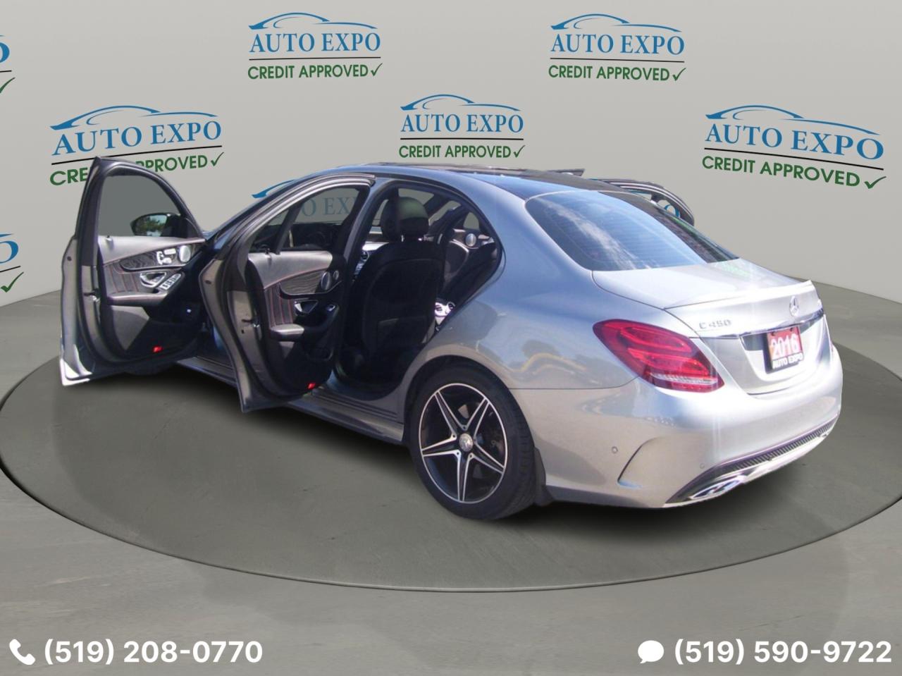 2016 Mercedes-Benz C-Class C450 AMG,AWD,3L,Backup Camera,Bluetooth,Certified - Photo #28