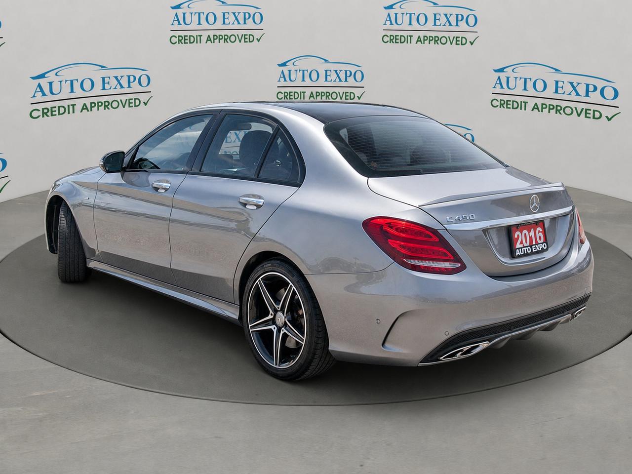 2016 Mercedes-Benz C-Class C450 AMG,AWD,3L,Backup Camera,Bluetooth,Certified Photo2