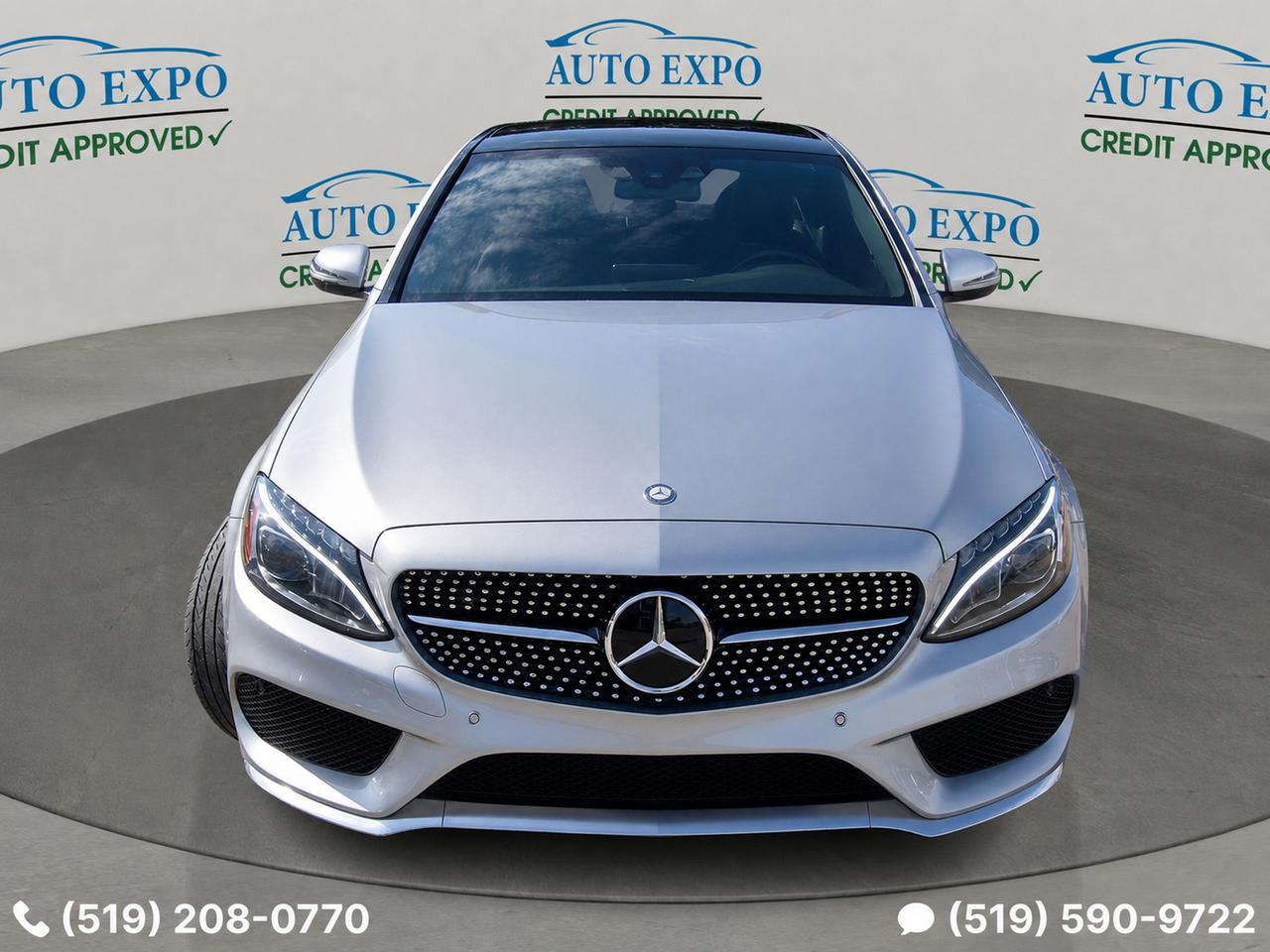 2016 Mercedes-Benz C-Class C450 AMG,AWD,3L,Backup Camera,Bluetooth,Certified Photo