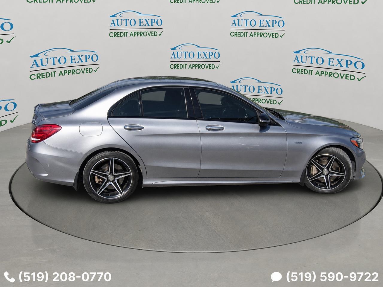 2016 Mercedes-Benz C-Class C450 AMG,AWD,3L,Backup Camera,Bluetooth,Certified Photo
