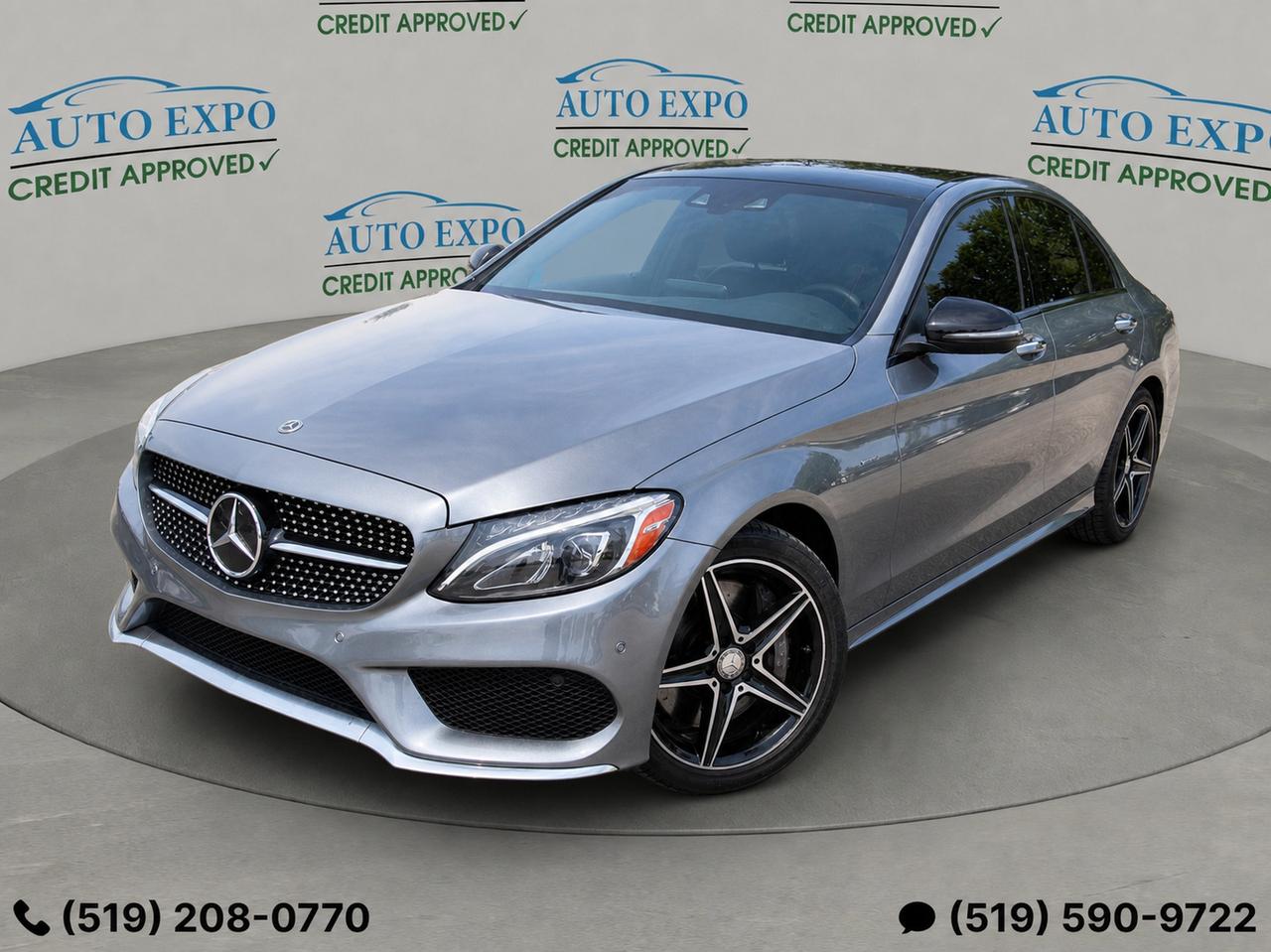 2016 Mercedes-Benz C-Class C450 AMG,AWD,3L,Backup Camera,Bluetooth,Certified Photo