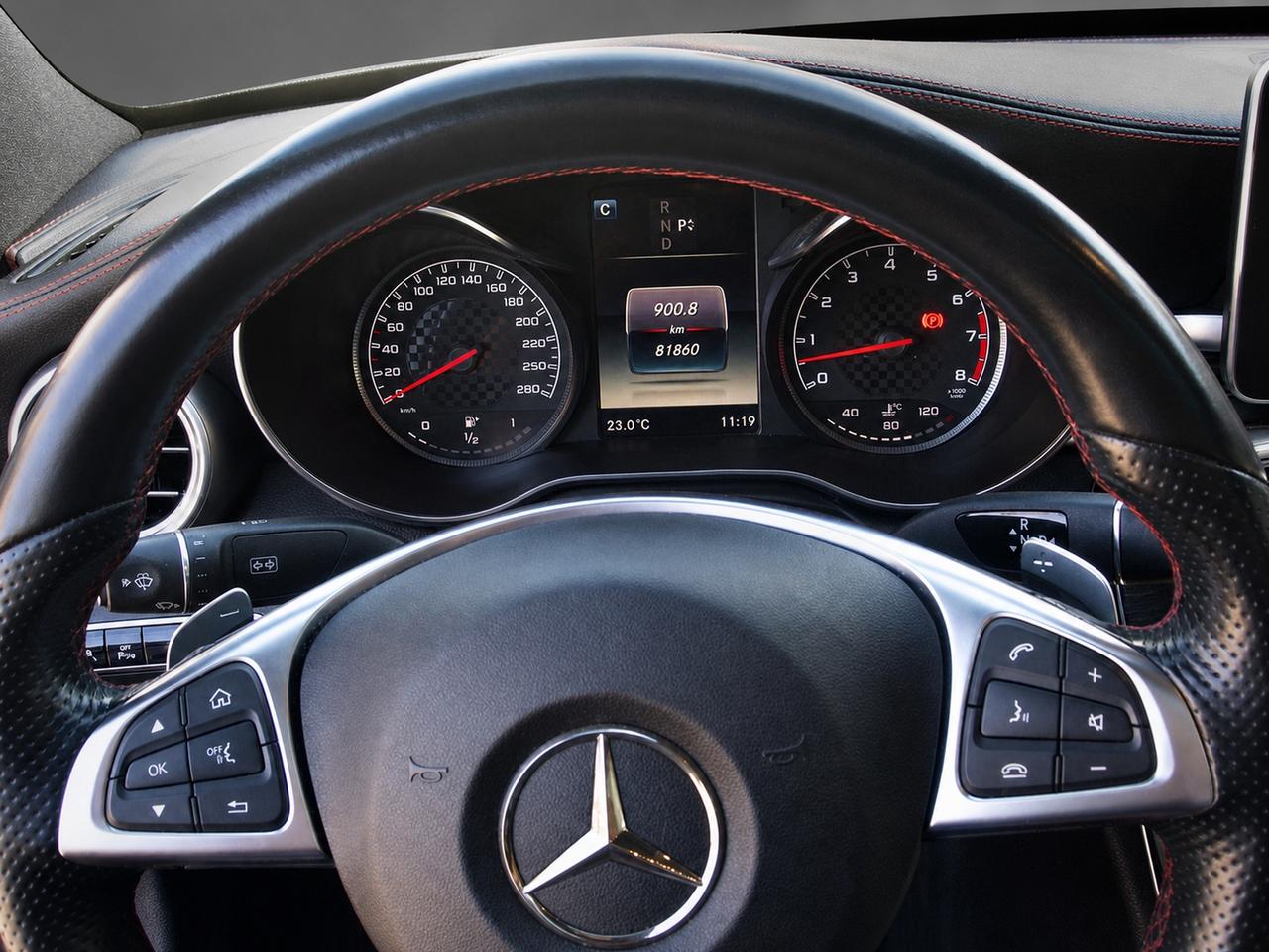 2016 Mercedes-Benz C-Class C450 AMG,AWD,3L,Backup Camera,Bluetooth,Certified Photo