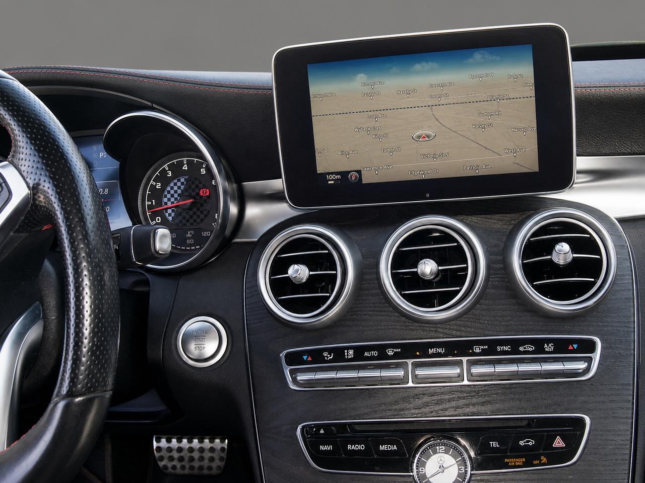 2016 Mercedes-Benz C-Class C450 AMG,AWD,3L,Backup Camera,Bluetooth,Certified Photo