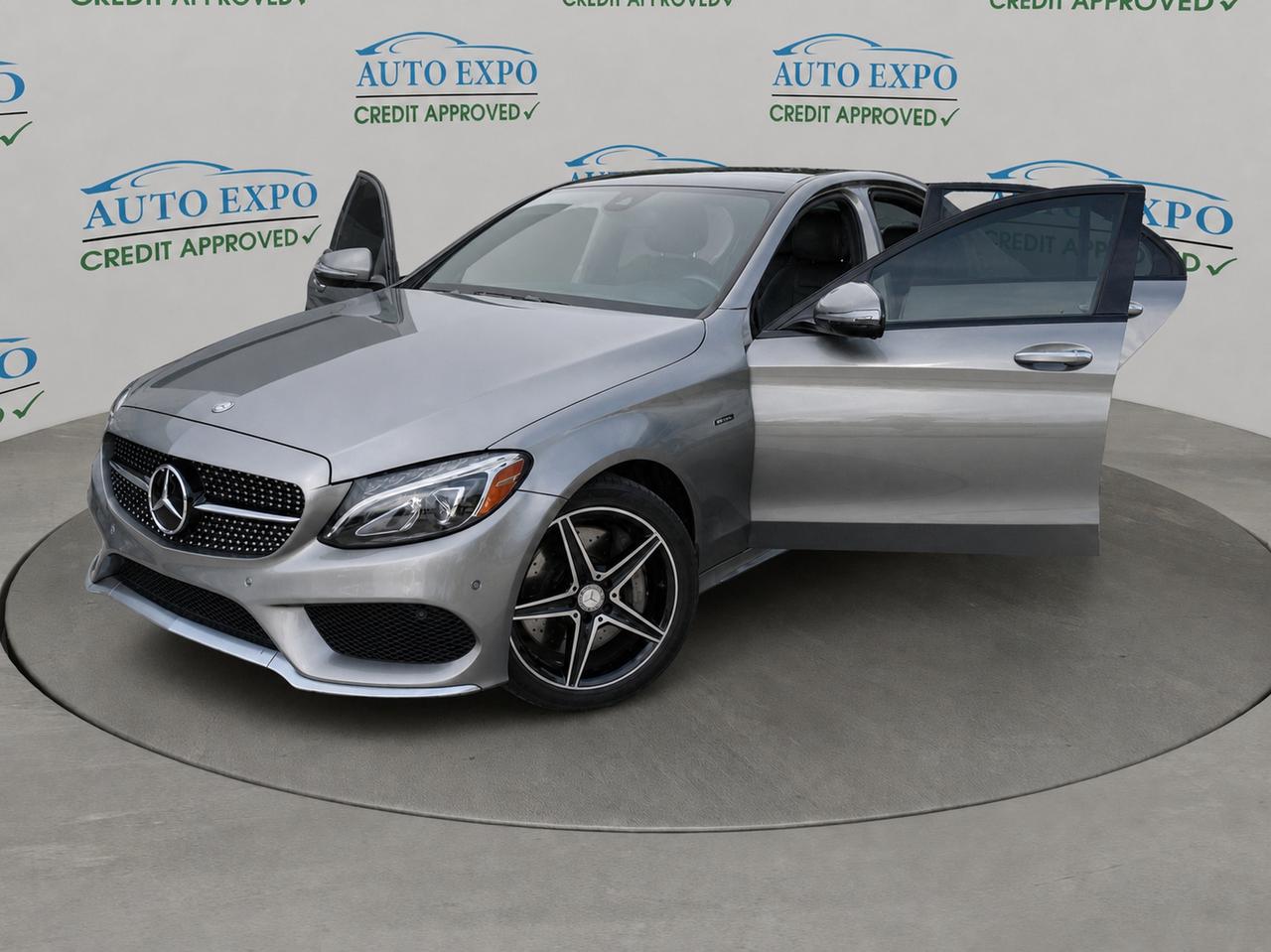 2016 Mercedes-Benz C-Class C450 AMG,AWD,3L,Backup Camera,Bluetooth,Certified Photo