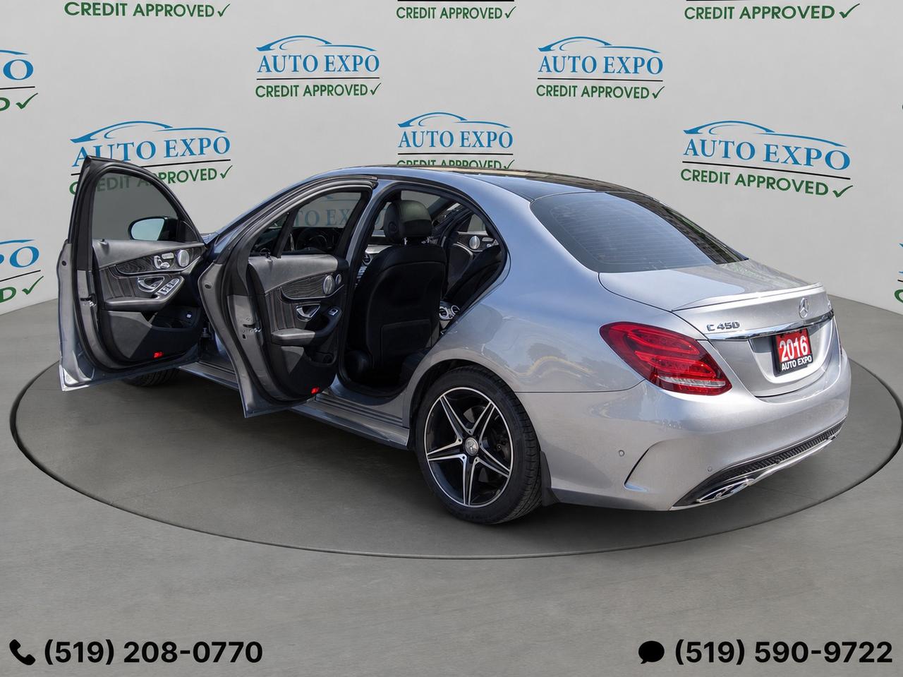 2016 Mercedes-Benz C-Class C450 AMG,AWD,3L,Backup Camera,Bluetooth,Certified Photo