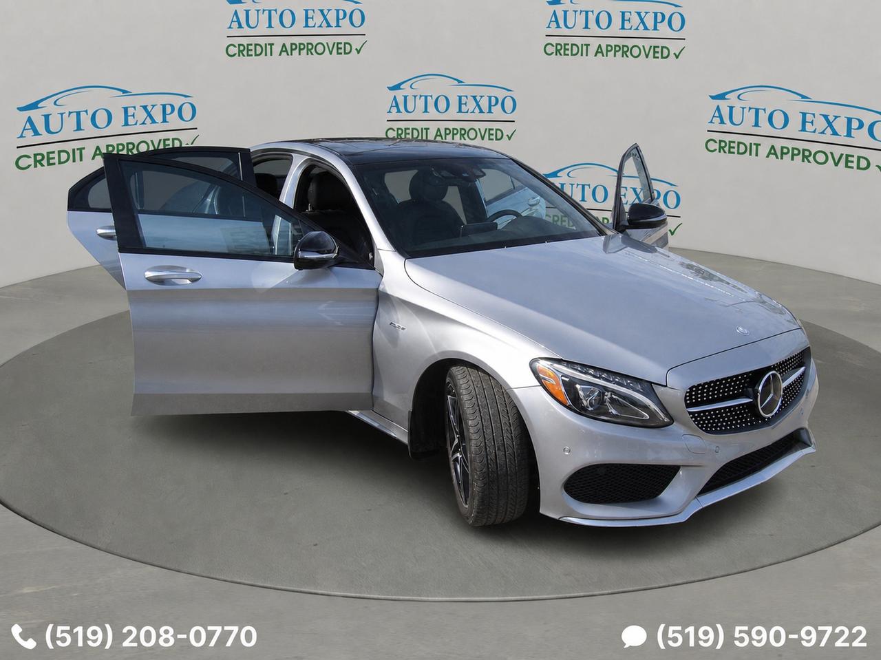 2016 Mercedes-Benz C-Class C450 AMG,AWD,3L,Backup Camera,Bluetooth,Certified Photo