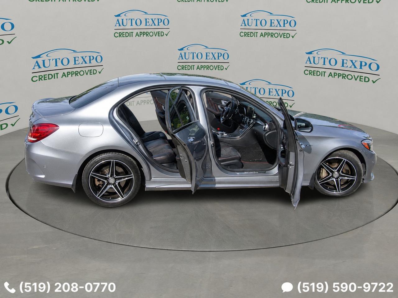 2016 Mercedes-Benz C-Class C450 AMG,AWD,3L,Backup Camera,Bluetooth,Certified Photo
