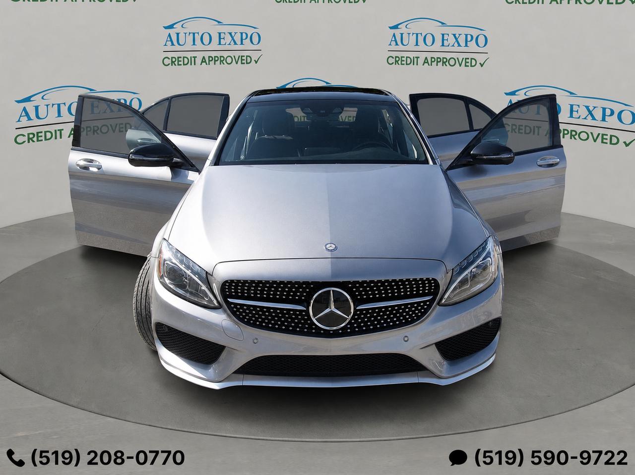 2016 Mercedes-Benz C-Class C450 AMG,AWD,3L,Backup Camera,Bluetooth,Certified Photo