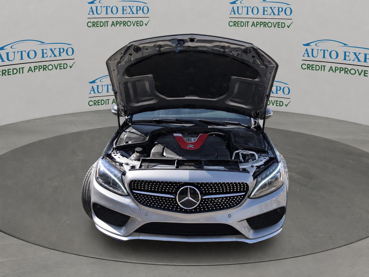 2016 Mercedes-Benz C-Class C450 AMG,AWD,3L,Backup Camera,Bluetooth,Certified Photo