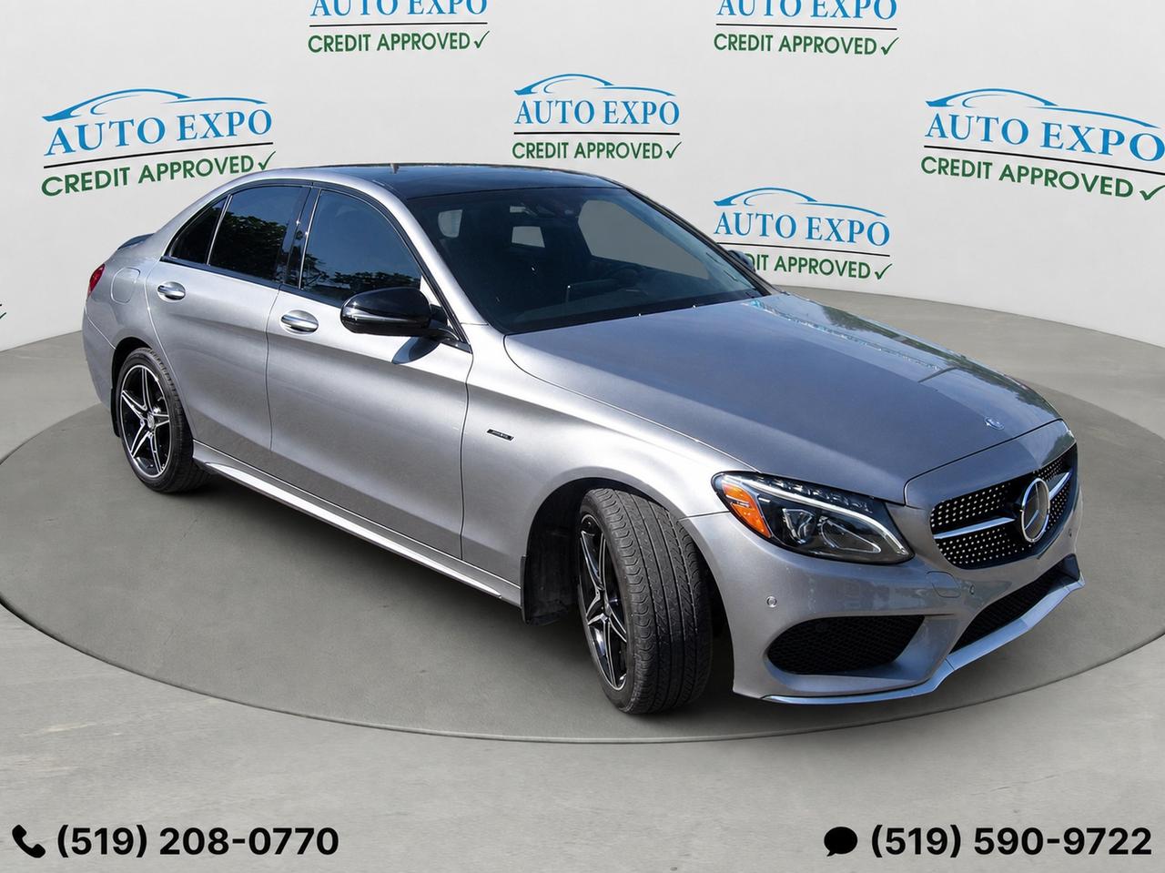 2016 Mercedes-Benz C-Class C450 AMG,AWD,3L,Backup Camera,Bluetooth,Certified Photo