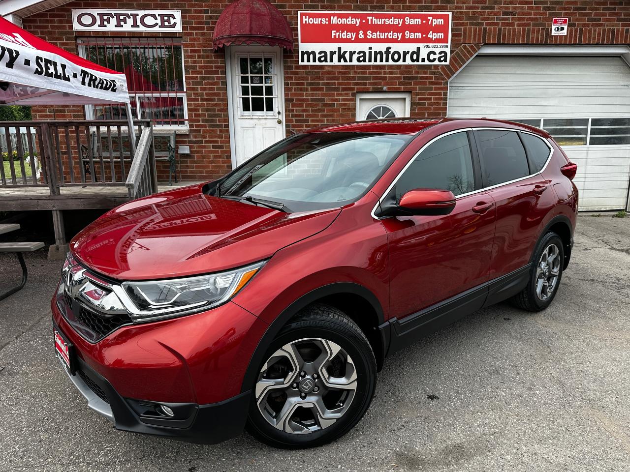 2018 Honda CR-V EX-L AWD Heated Leather Sunroof AAuto CarPlay XM