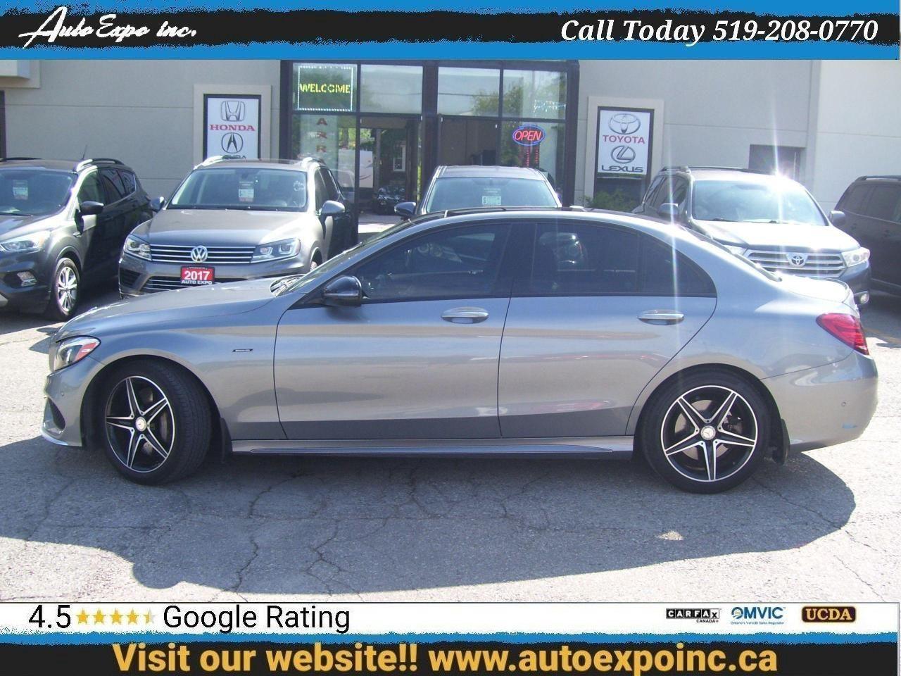 2016 Mercedes-Benz C-Class C450 AMG,AWD,3.0L,Backup Camera,Bluetooth,Certifid