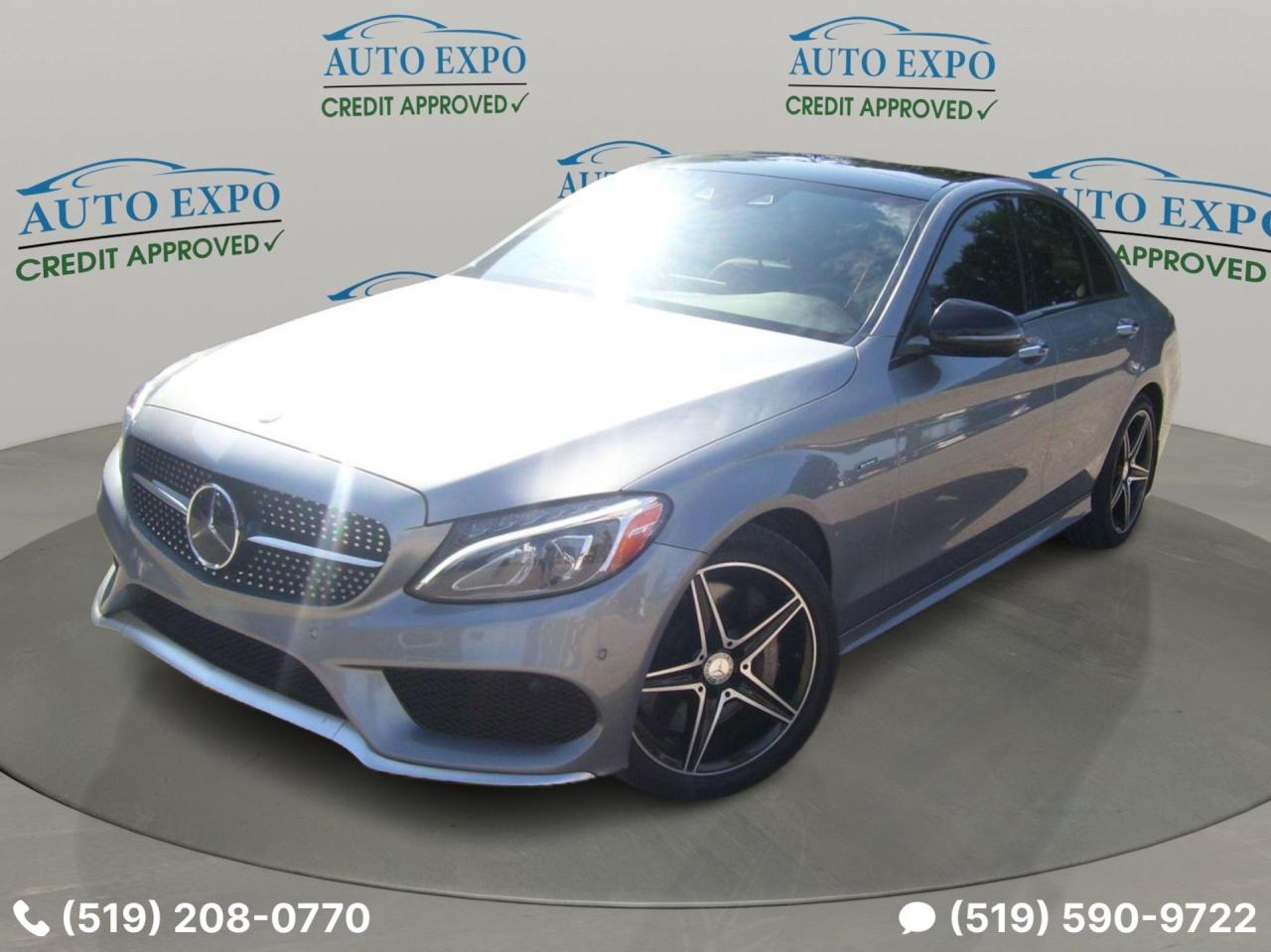 2016 Mercedes-Benz C-Class C450 AMG,AWD,3L,Backup Camera,Bluetooth,Certified