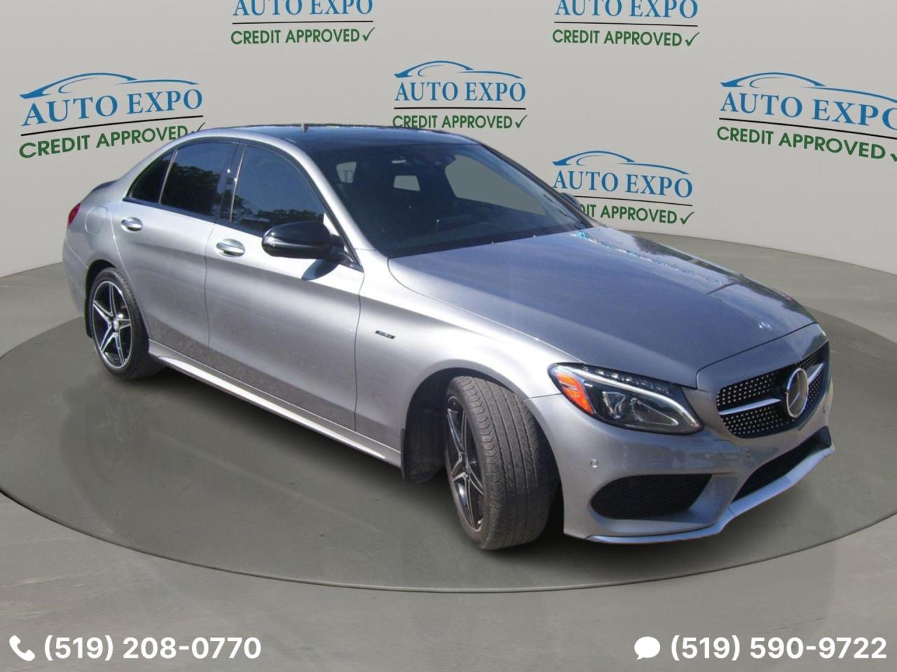 2016 Mercedes-Benz C-Class C450 AMG,AWD,3L,Backup Camera,Bluetooth,Certified