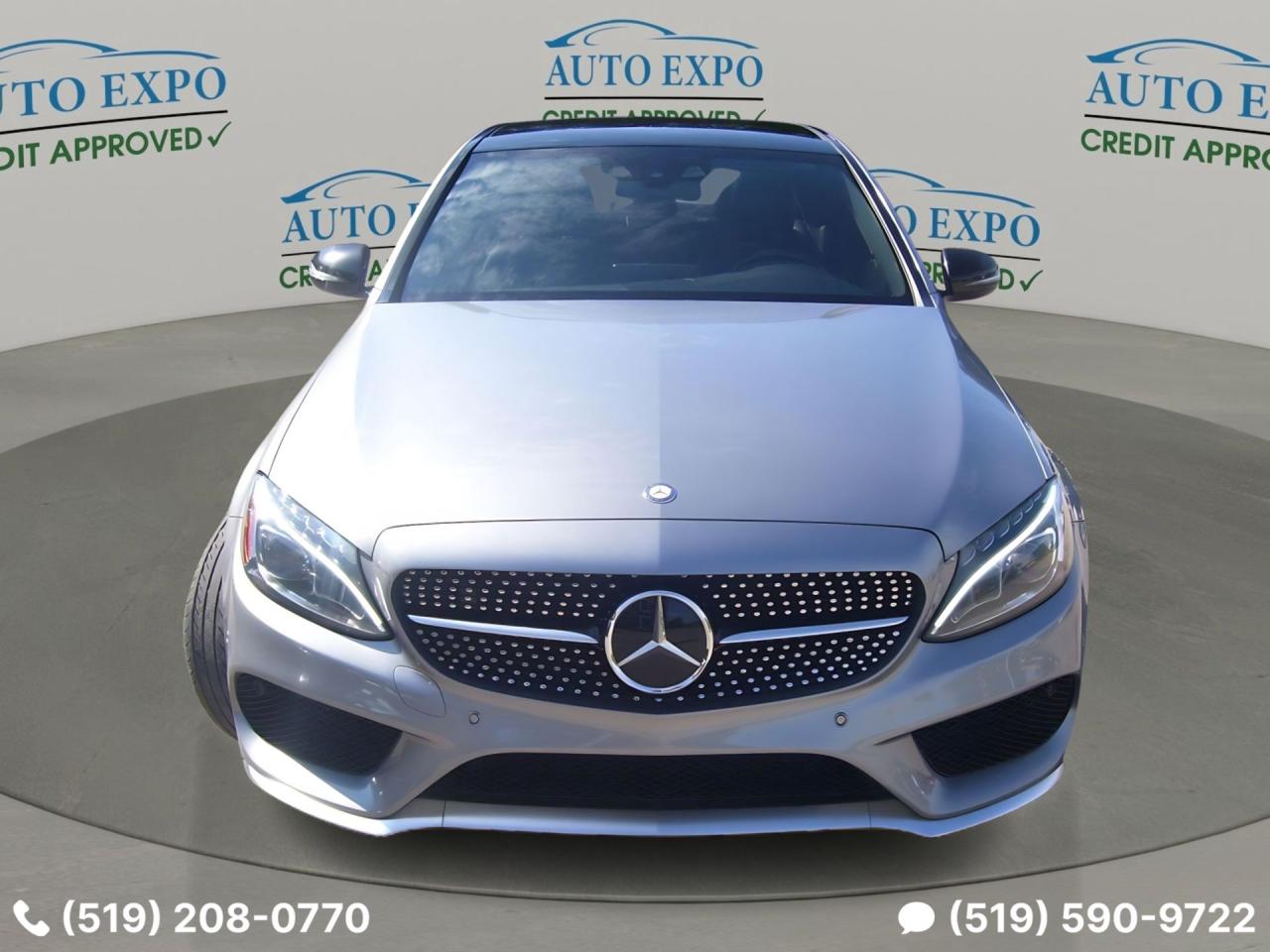 2016 Mercedes-Benz C-Class C450 AMG,AWD,3L,Backup Camera,Bluetooth,Certified