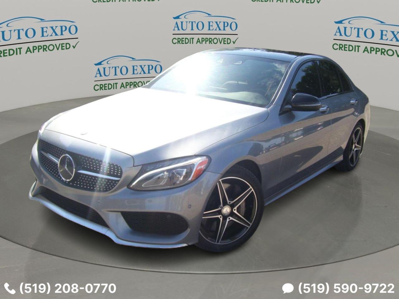 2016 Mercedes-Benz C-Class C450 AMG,AWD,3L,Backup Camera,Bluetooth,Certified