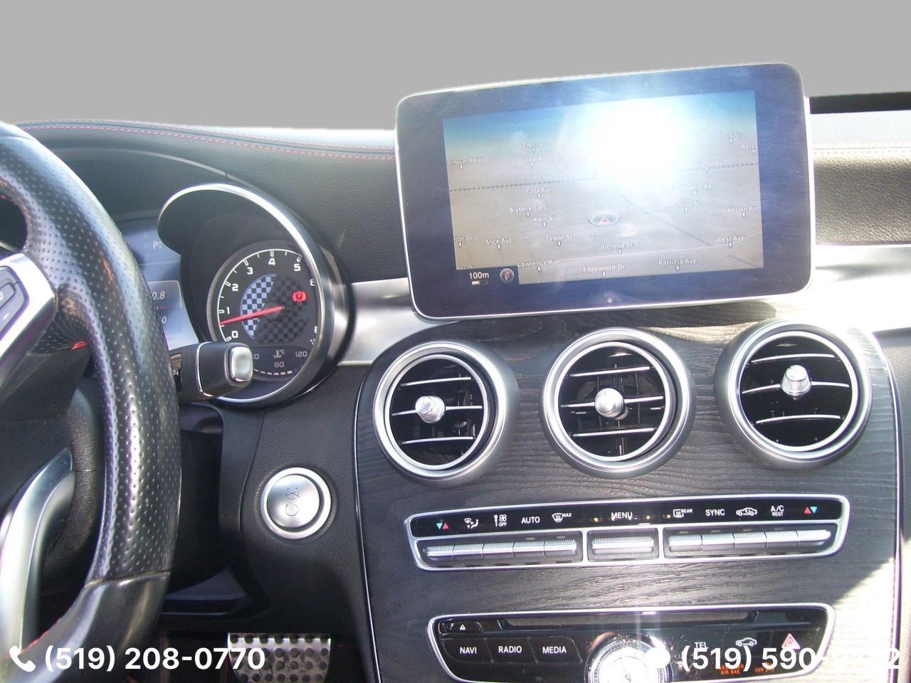 2016 Mercedes-Benz C-Class C450 AMG,AWD,3L,Backup Camera,Bluetooth,Certified