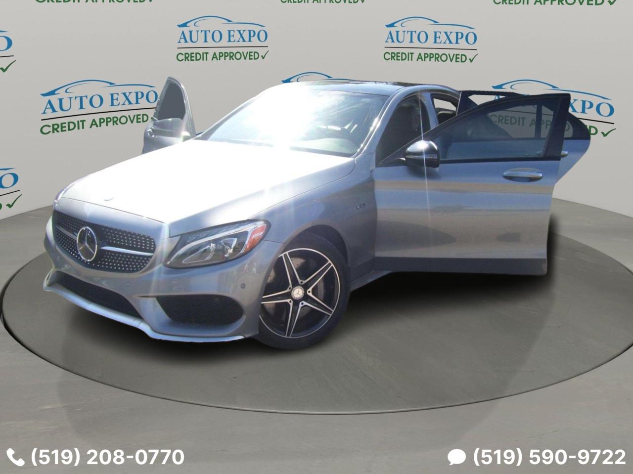 2016 Mercedes-Benz C-Class C450 AMG,AWD,3L,Backup Camera,Bluetooth,Certified