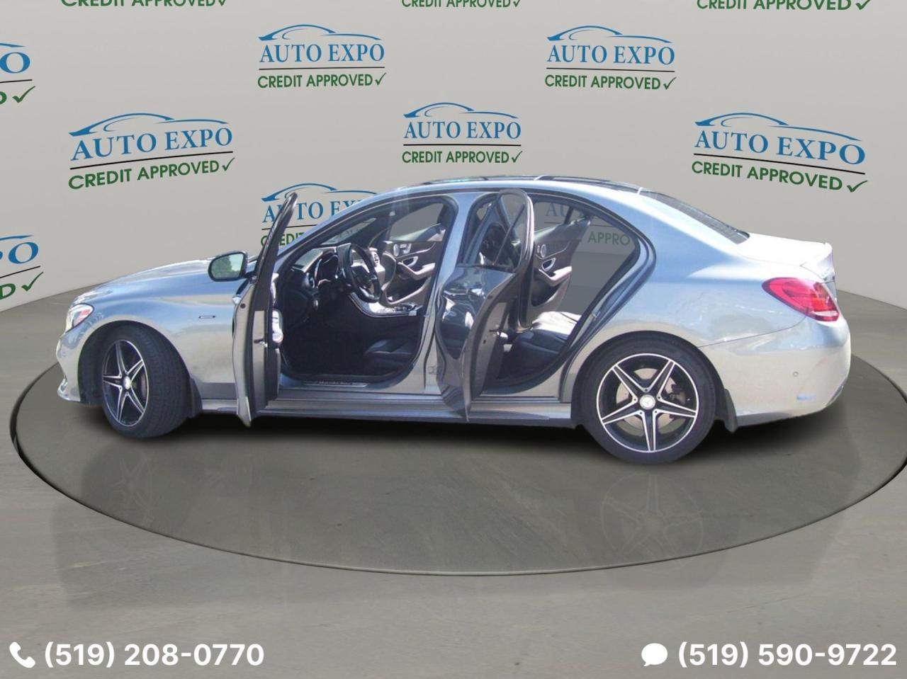 2016 Mercedes-Benz C-Class C450 AMG,AWD,3L,Backup Camera,Bluetooth,Certified