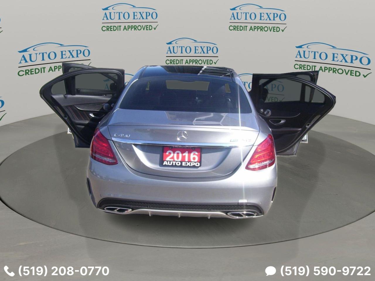 2016 Mercedes-Benz C-Class C450 AMG,AWD,3L,Backup Camera,Bluetooth,Certified