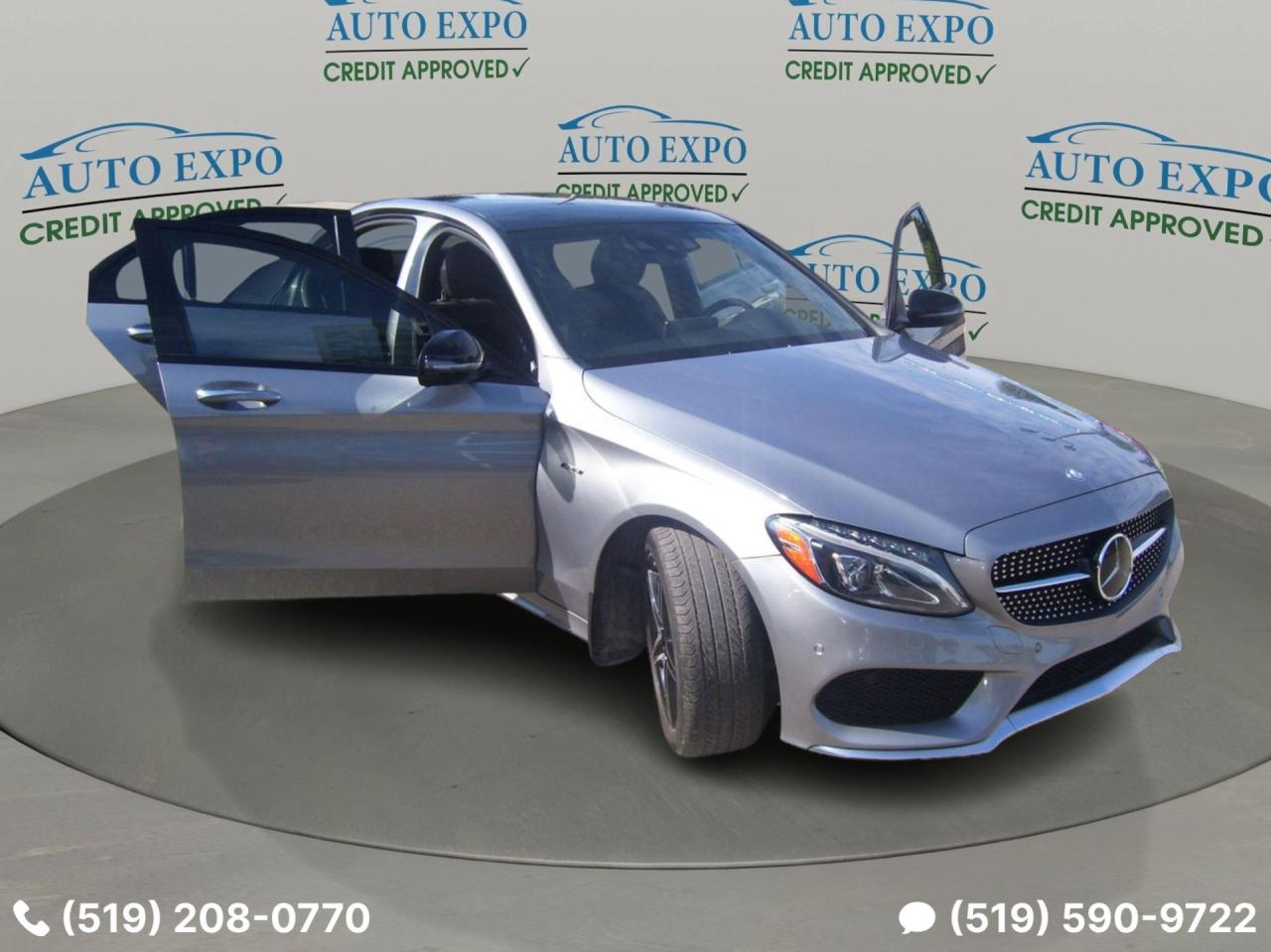 2016 Mercedes-Benz C-Class C450 AMG,AWD,3L,Backup Camera,Bluetooth,Certified