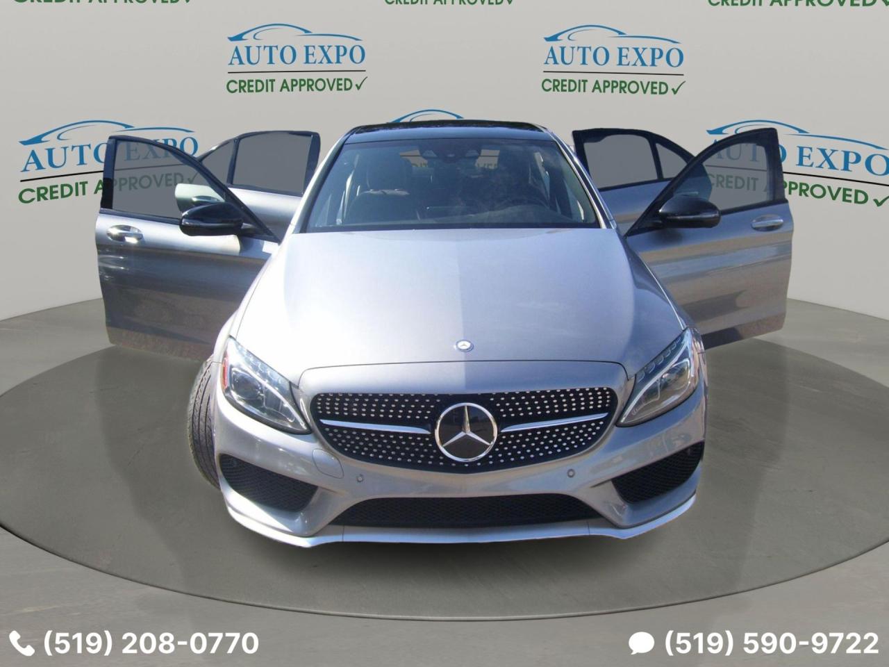 2016 Mercedes-Benz C-Class C450 AMG,AWD,3L,Backup Camera,Bluetooth,Certified