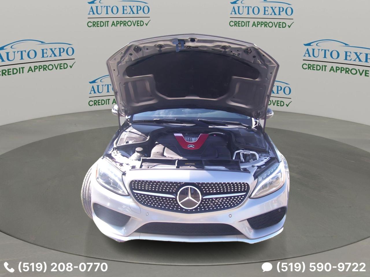 2016 Mercedes-Benz C-Class C450 AMG,AWD,3L,Backup Camera,Bluetooth,Certified