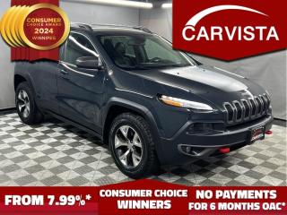 Used 2017 Jeep Cherokee TRAILHAWK- V6/4X4/REMOTE START/1 OWNER - for sale in Winnipeg, MB