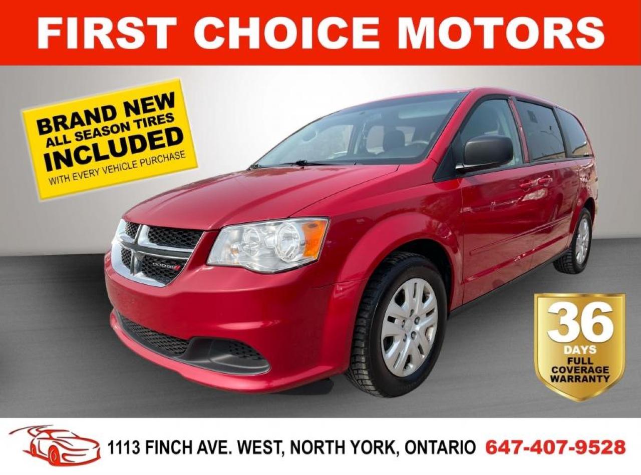 Used 2015 Dodge Grand Caravan SXT STOW & GO ~AUTOMATIC, FULLY CERTIFIED WITH WAR for sale in North York, ON