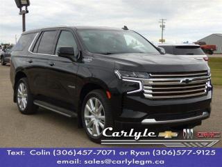 Used 2021 Chevrolet Tahoe HIGH COUNTRY for sale in Carlyle, SK