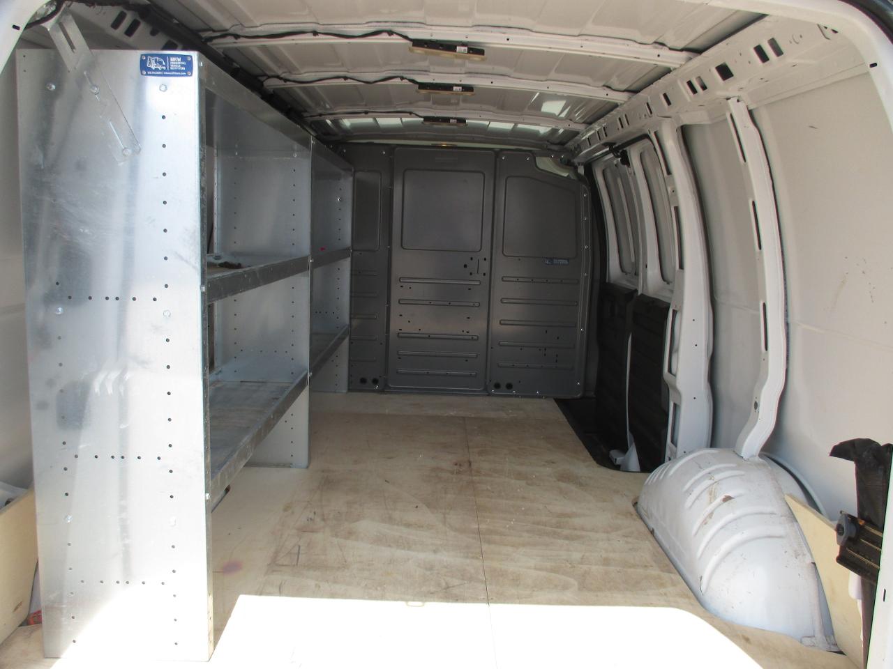 2022 Chevrolet Express 2500 RWD 2500 135" with roof racks and cargo shelves. - Photo #7