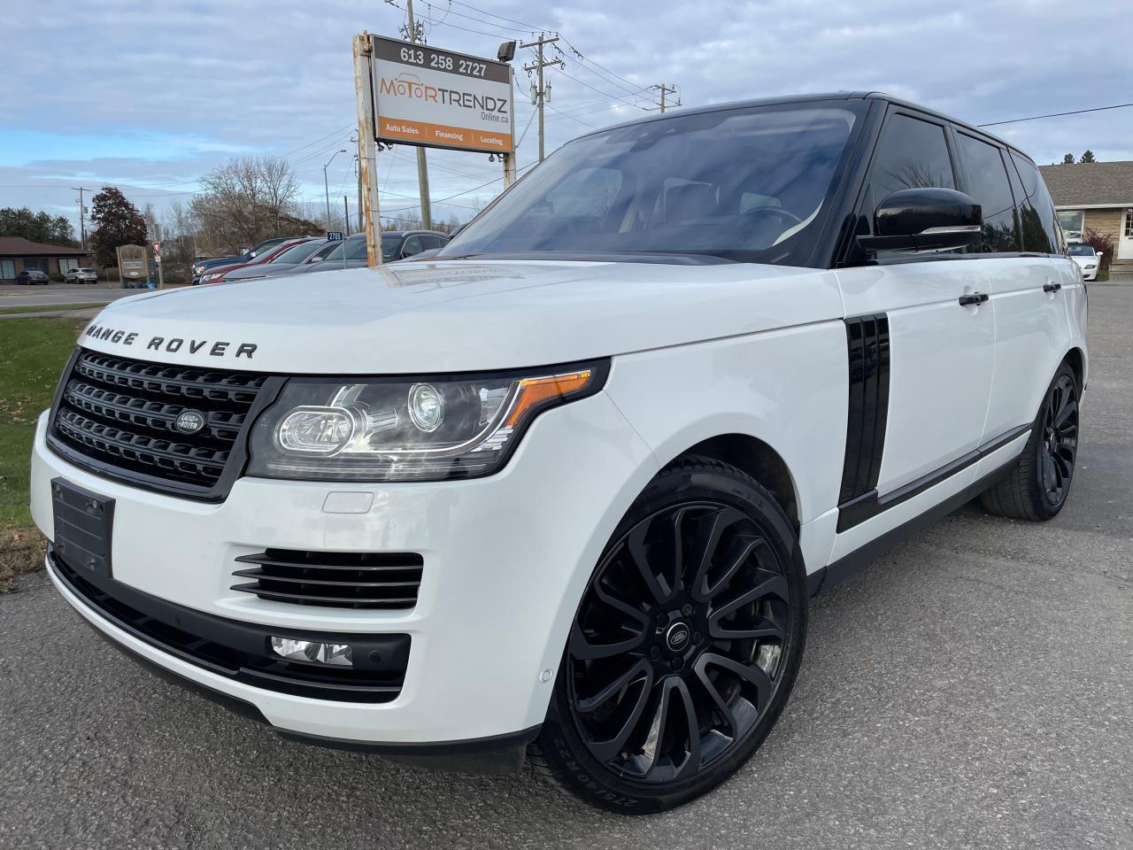 Used 2017 Land Rover Range Rover 5.0L V8 Supercharged Loaded V8 for sale in Kemptville, ON