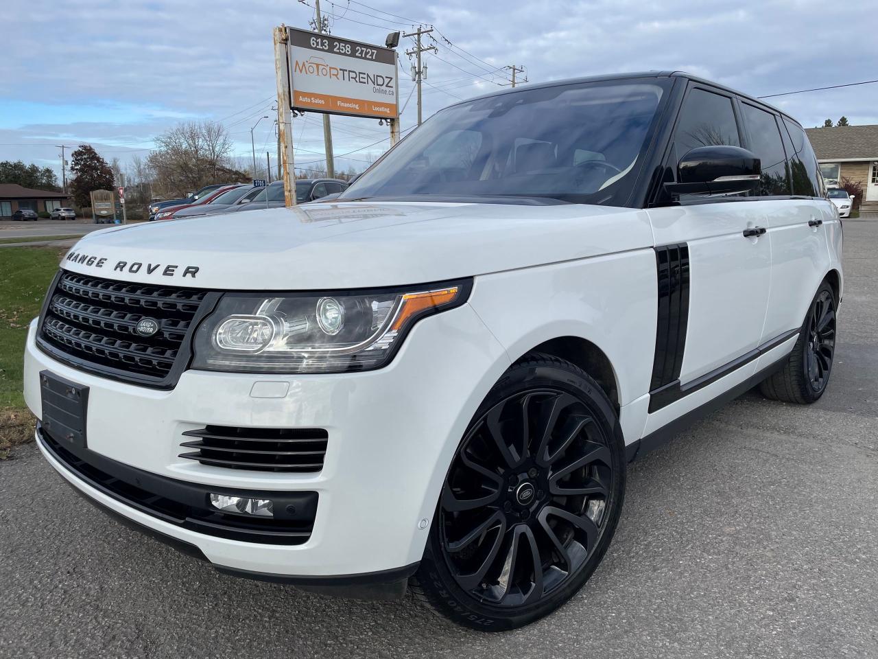 Used 2017 Land Rover Range Rover 5.0L V8 Supercharged Loaded V8 for sale in Kemptville, ON