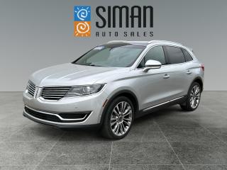 Used 2018 Lincoln MKX Reserve SALE PRICED LEATHER SUNROOF AWD for sale in Regina, SK